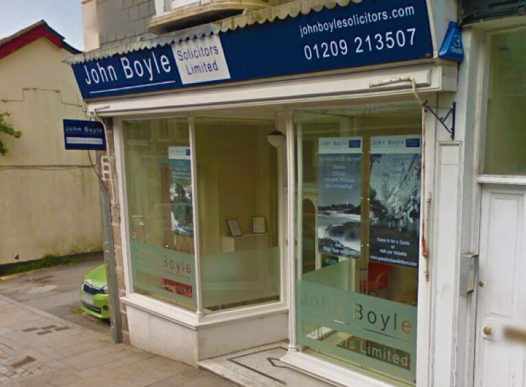 John Boyle Solicitors - Redruth location